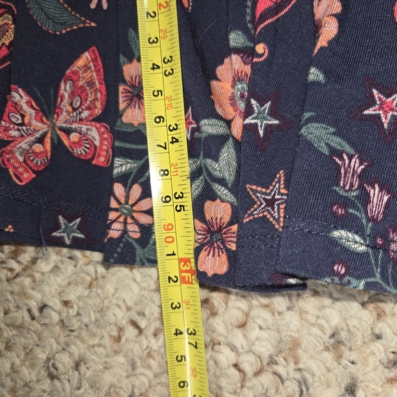 Floral Navy Dress. Torrid Size 00 - Picture 8 of 10